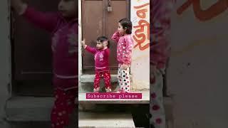 Crazy little girls dancing on dhol beat #youtubeshorts #youtube #ytshorts