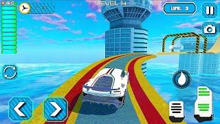 Mega Ramp Racing Car Stunt Challenge - Extreme Impossible Race Games - Android GamePlay #3