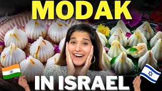 Ukadiche Modak in ISRAEL  उकडीचे मोदक Ganesh Chaturthi Special Naivedya Thali | Indian in Israel