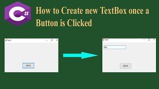 C# Create textBox on Button click