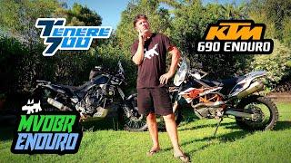 Tenere 700 Fanboy Gets A KTM 690 Enduro: First Ride - MVDBR Enduro #319