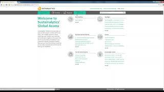 Sustainalytic Overview of Global Access