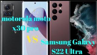 Samsung Galaxy S22 Ultra VS Motorola Moto X30 Pro #samsunggalaxys22ultra #motorolamotox30pro