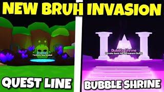 New BRUH INVASION Update OUT NOW In Bubble Gum Simulator INFINITY