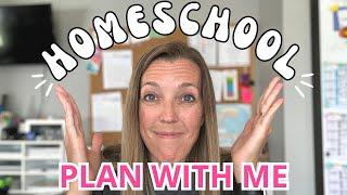 Homeschool Planning for the Year (in less than 30 minutes!)
