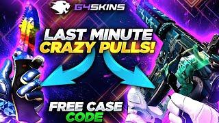 G4SKINS CRAZY DROPS IN LAST MINUTE ON BATTLE ! ?! | G4skins Promo Code 2025 | G4skins Case Opening |