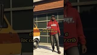 Lamar Roasts Franklin 2013 vs 2021 | #shorts #gta5