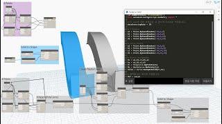 Modeling from points to solids using Dynamo Python scripts