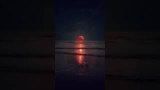 Wow moon and sea 