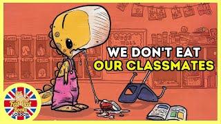 We don't eat our classmates, animated#readaloud #bedtimestories #storytime #kindergarten #toddlers