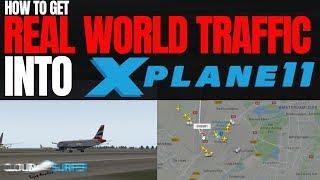 Live Traffic in X-Plane 11 | Real World Traffic Plugin | Fly with Real Traffic!