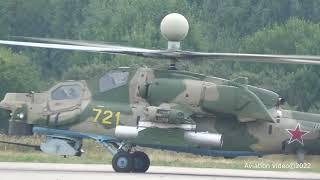 Mil Mi-28NM МИ-28 Запуск взлет Кубинка Армия-2022