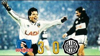 Colo Colo vs Olimpia | Final Copa Libertadores 1991 Vuelta | 05.06.91