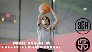 Mikel Brown Jr GOT IT IN w/ Trainer Chris Brown Sr. Sunrise Christian Guard ready to BLOW!