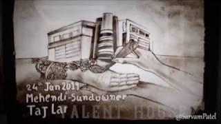 Talent House Exclusive Save The Dates sand act by Sarvam Patel