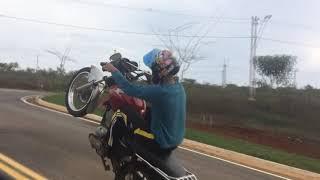 BOIANDO E MATANDO NA EMBREAGEM GRAU DE MOTO FAN 150 (Igor22)