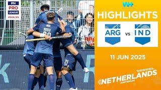 FIH Hockey Pro League 2024-25 Highlights: Argentina vs India (M) | Match 1