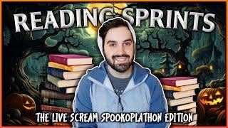 These Spookoplathon Reading Sprints Won't End Until I Finish My Book 