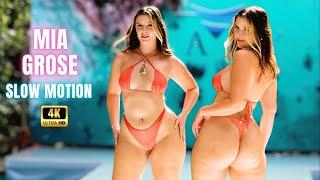 Mia Grose in Slow Motion at Miami Swim Week 2024 | Fusion Fashion | 4K