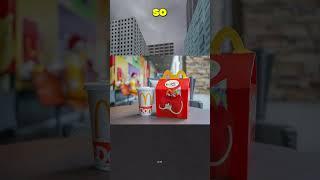 Do NOT Eat A Happy Meal At McDonald's #shorts #roblox