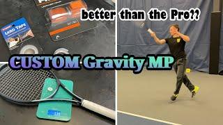 Custom HEAD Gravity MP tennis racket | Better than the Gravity Pro | Tennis racket review