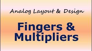 MULTIPLIER & FINGER