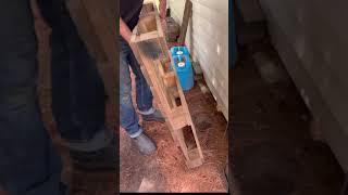 Turning a free pallet into a $500 coffee table! #shorts