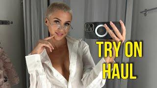 Transparent Lingerie and Clothes | See-Through Try On Haul | Try-On Haul At The Mall