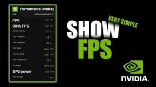 How to Show FPS on PC for NVIDIA Users || 2022 Tutorials