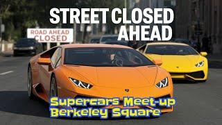  Supercars Take Over Berkeley Square! Must-See Hypercars!