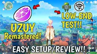 UZUY REMASTERED BEST LOW-END SWITCH EMULATOR FOR ANDROID!!