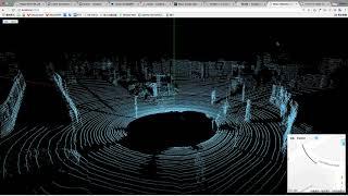 React Velodyne LiDAR point cloud with THREE.js