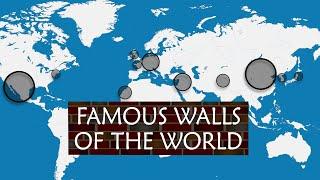 History of Walls - Summary on a Map