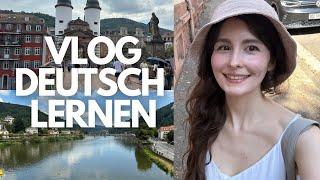 #5 GERMAN VLOG (B1/B2/C1): Ein Tag in Heidelberg - Learn German