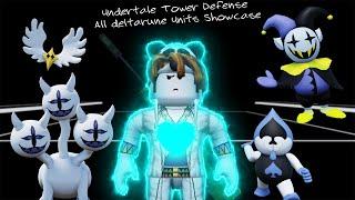 Undertale Tower Defense All Deltarune Units Showcase