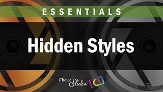 Photopia Essentials - Hidden Styles