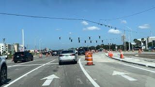 Driving through the city of fort myers florida 2025
