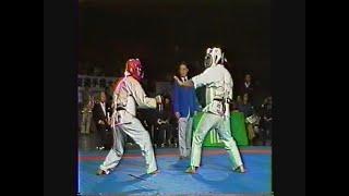 KOSHIKI KARATE ARCHIVE. 2nd INTERNATIONAL CHAMPIONSHIP.第2回国際親善硬式空手道選手権 1981.11.29重量級トーナメント