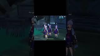 Cursed Ayaka Gameplay  Genshin Impact #shorts