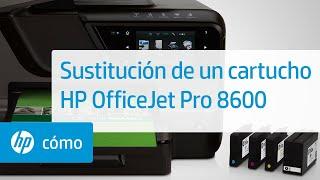 Sustitución de un cartucho - Impresoras HP Officejet Pro e-Todo-en-uno | HP OfficeJet | HP Support