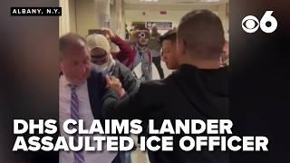 Viral video of NYC Comptroller arrested by ICE, lawmakers react saying it's a violation of state law