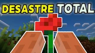 ROMPÍ MINECRAFT con una Flor Roja