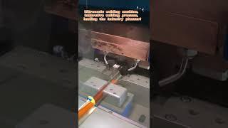 Ultrasonic welding machine, innovative welding process, leading the industry pioneer! #machine