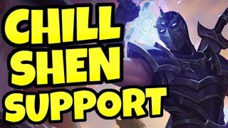 Here's some chill relaxing Shen Support gameplay