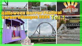 Movie Park Halloween 2024 (Vorbereitungen) Halloween Horror Festival 2024 - Movie Park Germany 2024