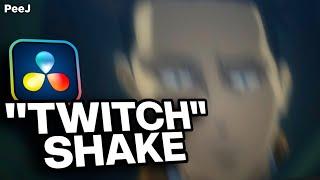 DaVinci Resolve | Twitch Shake