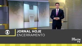 HD | Encerramento do Jornal Hoje - 17/01/2017