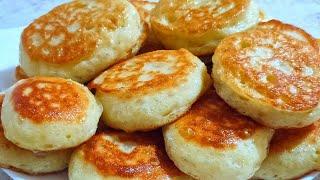 PANCAKES with Yeast. Fluffy pancakesOlga's Recipes.