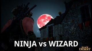 Ninja vs Wizard Black Desert Online pvp