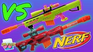 Nerf Fortnite Sniper Rifle VS 3DPrinted Nerf Sniper Rifle